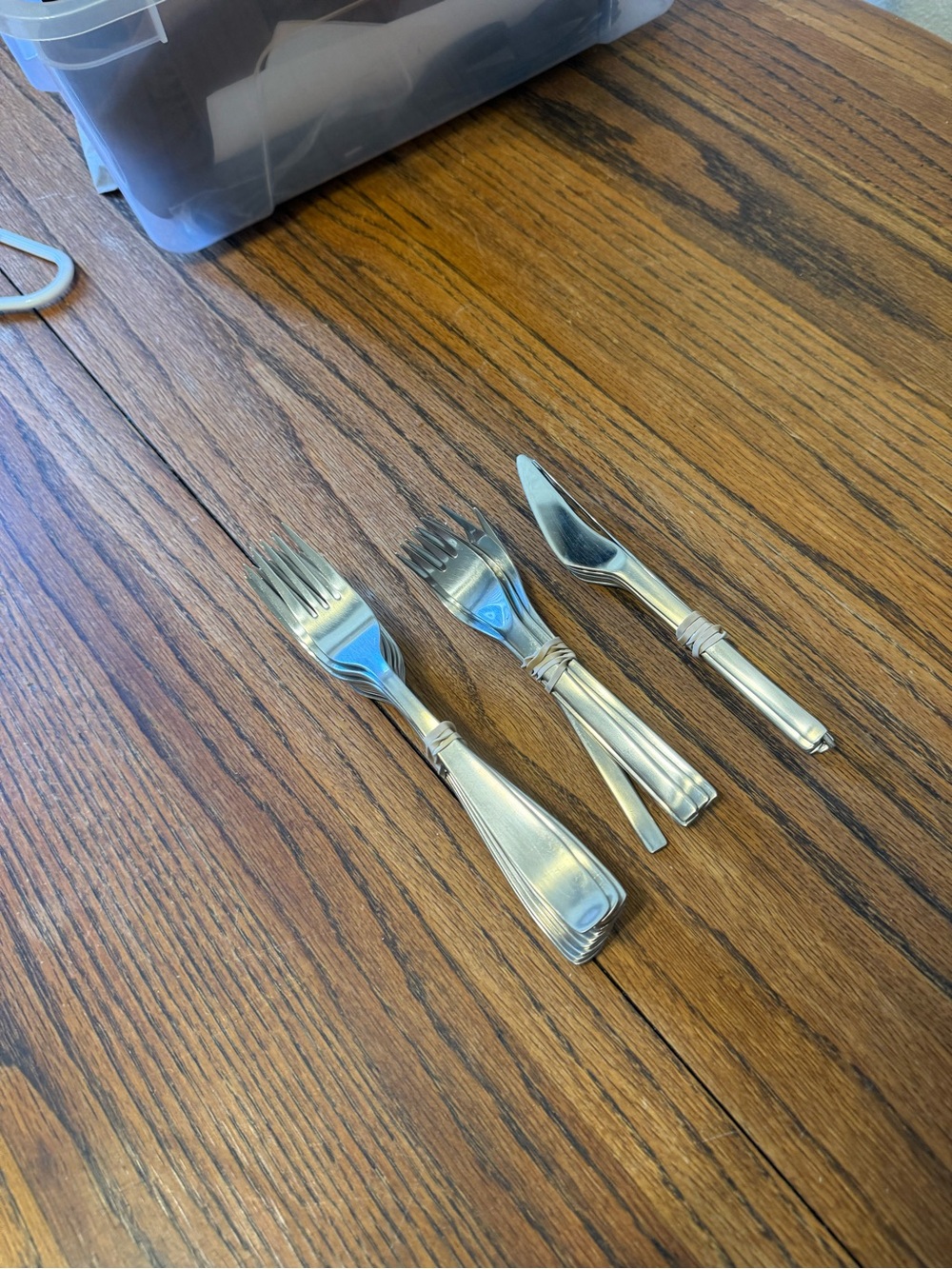 Stainless Steel Silver Flatware Set cromargan Germany pure stainless steel